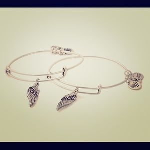 ONE Alex & ani angel wing bracelet